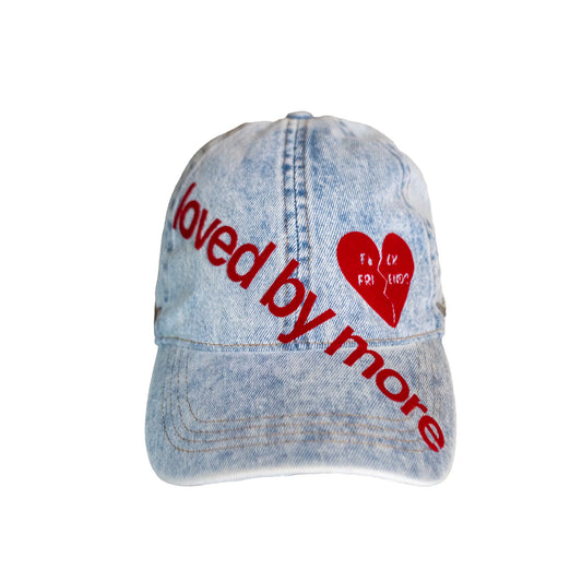 Loved By More™ Logo Denim Dad Hat