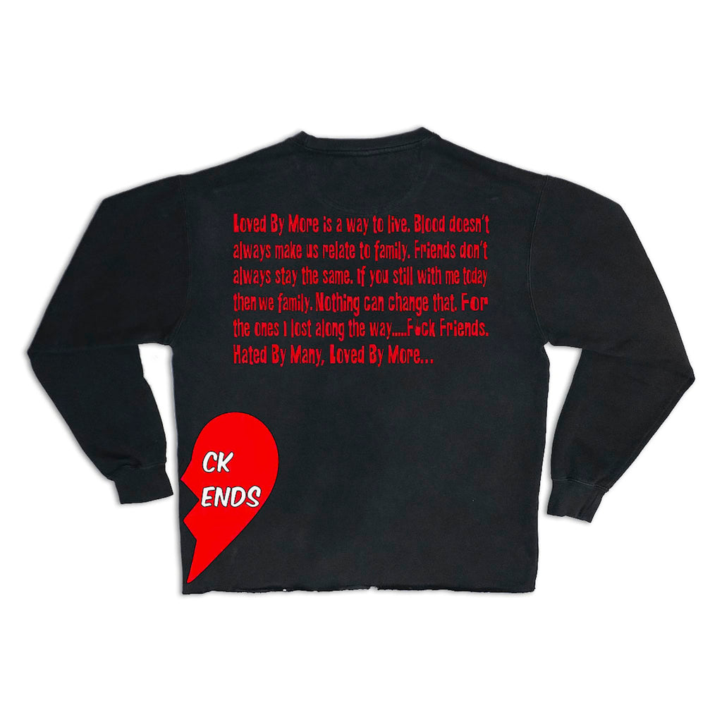 “The Motto” Cropped Sweatshirt