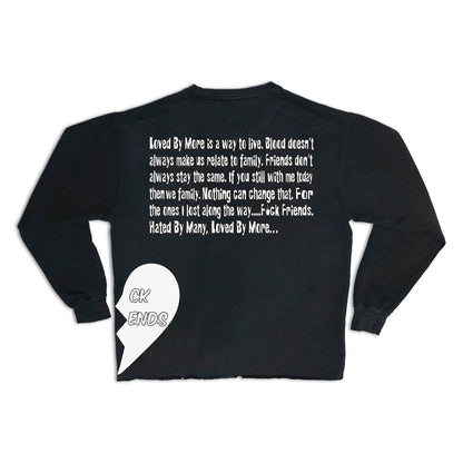 “The Motto” Cropped Sweatshirt