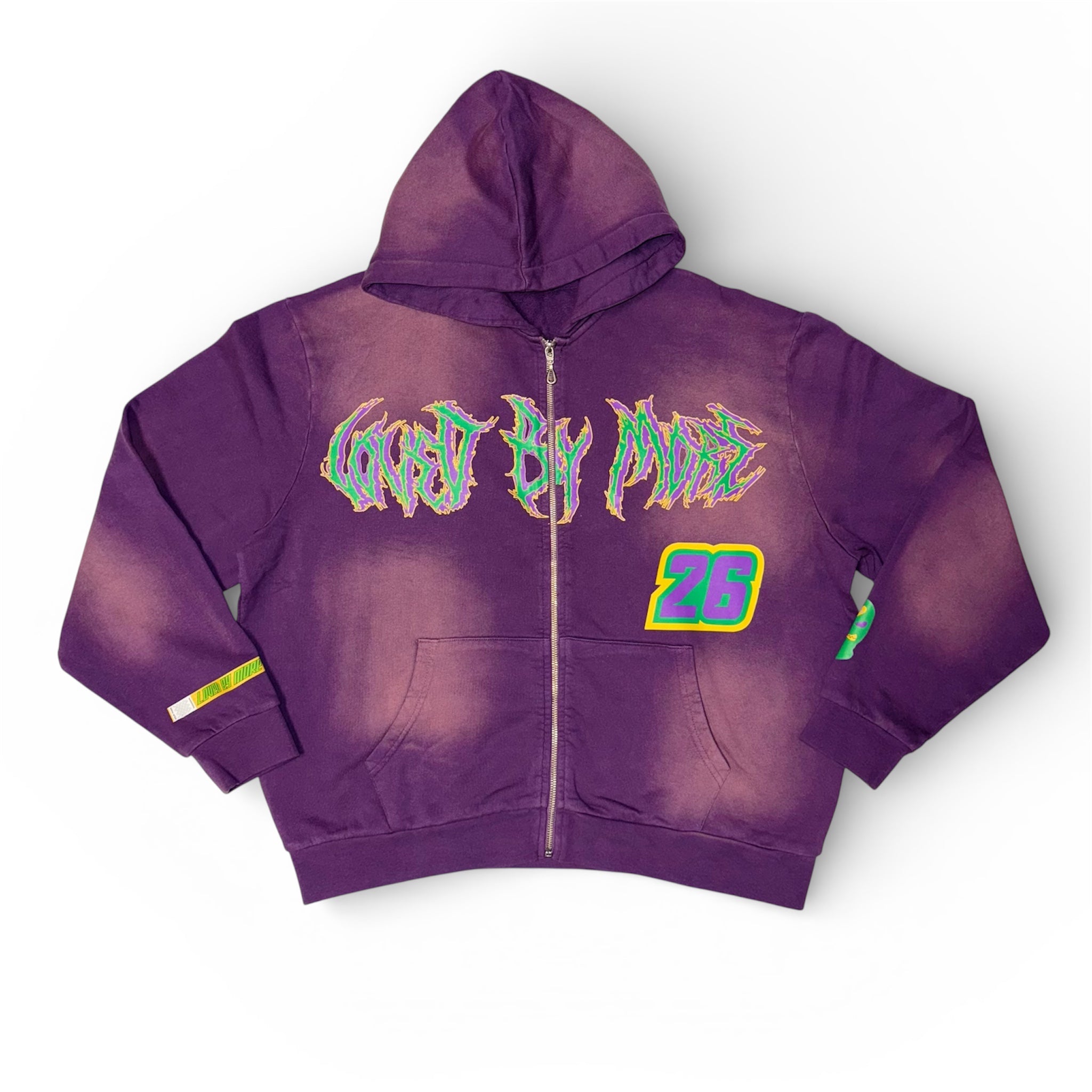 Loved By More™ Mardi Gras Acid Wash Tracksuit