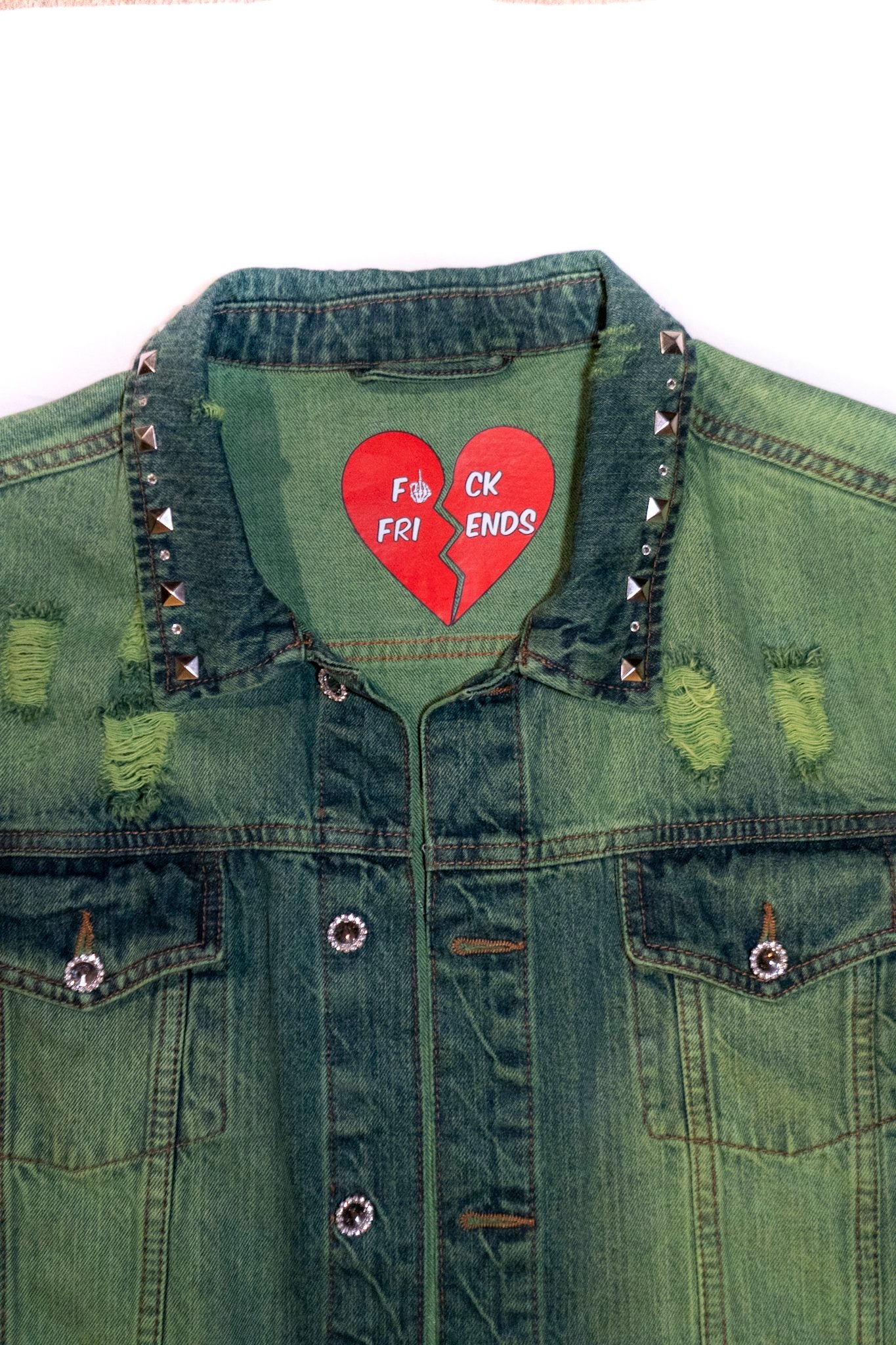 Loved By More™ Graffiti Reflective Denim Vest