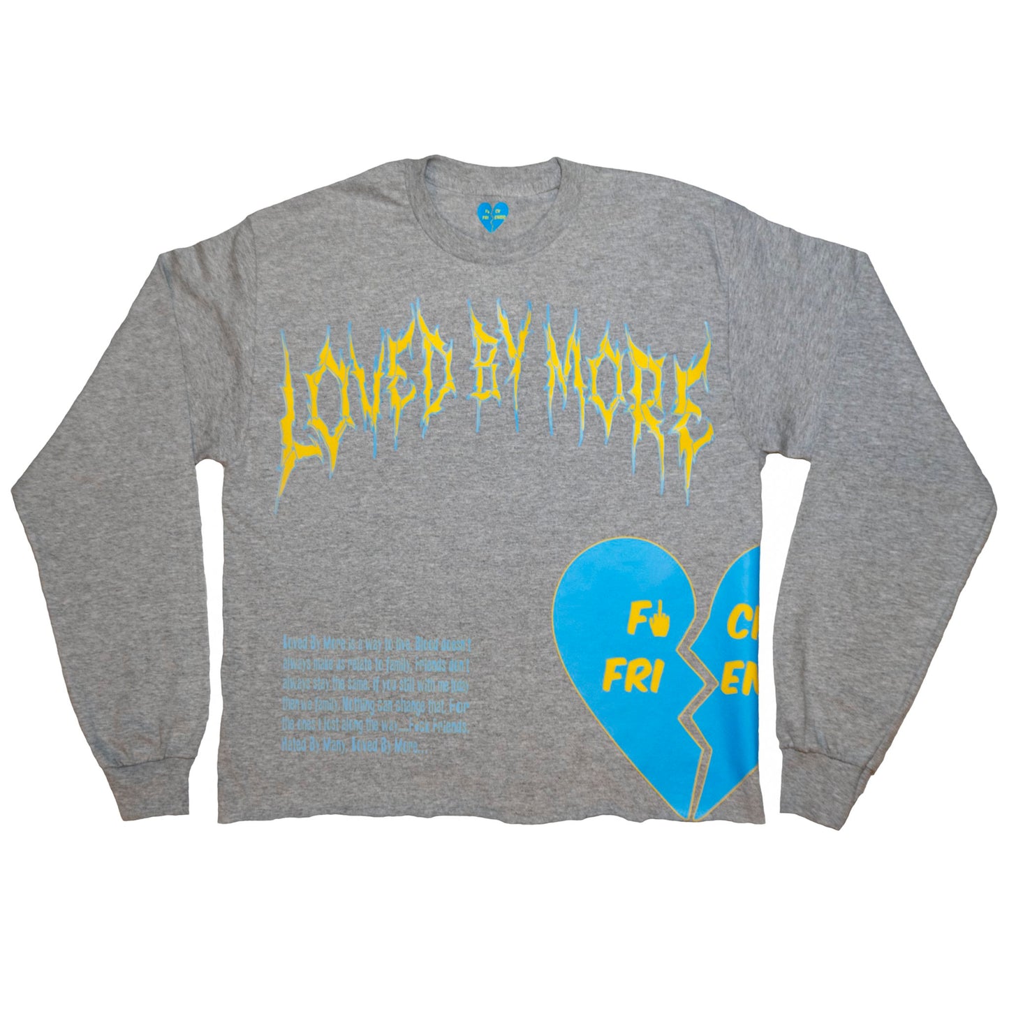 “The Motto” Cropped Long Sleeve T-Shirt