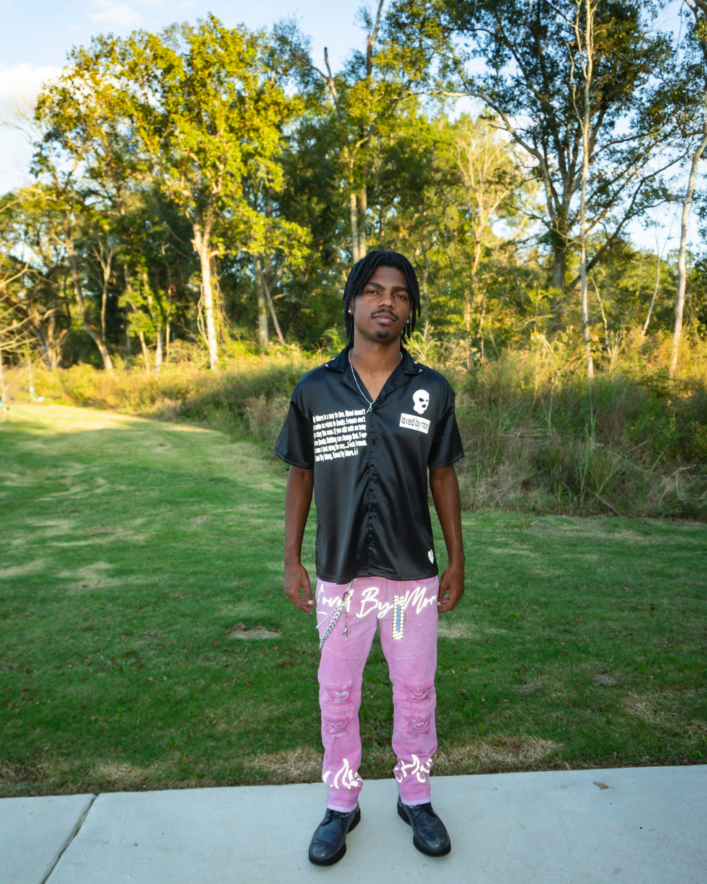 “Signature” Reflective Denim Jeans