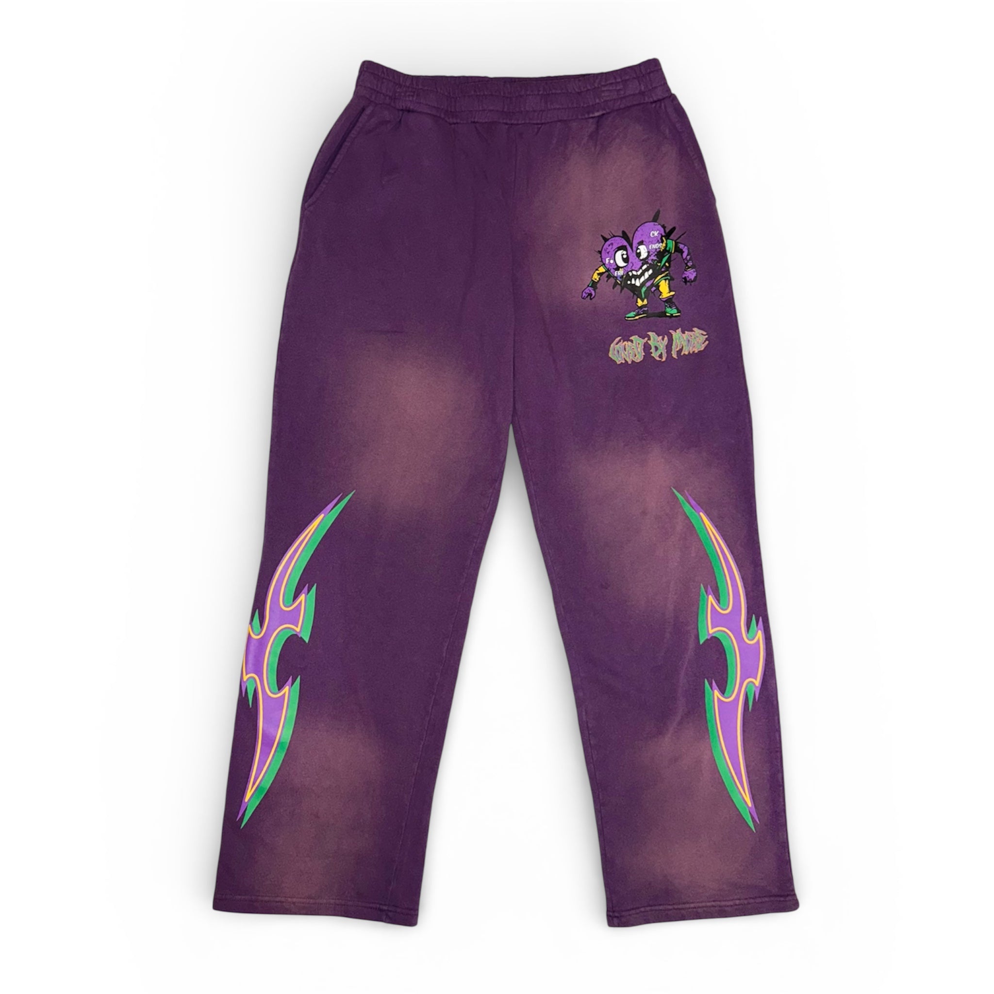 Loved By More™ Mardi Gras Acid Wash Tracksuit