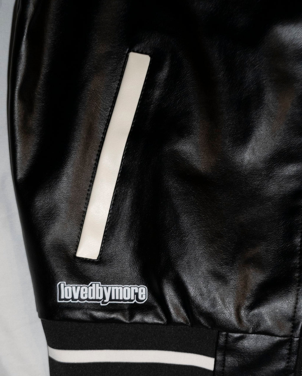 Loved By More™ Leather Varsity Jacket