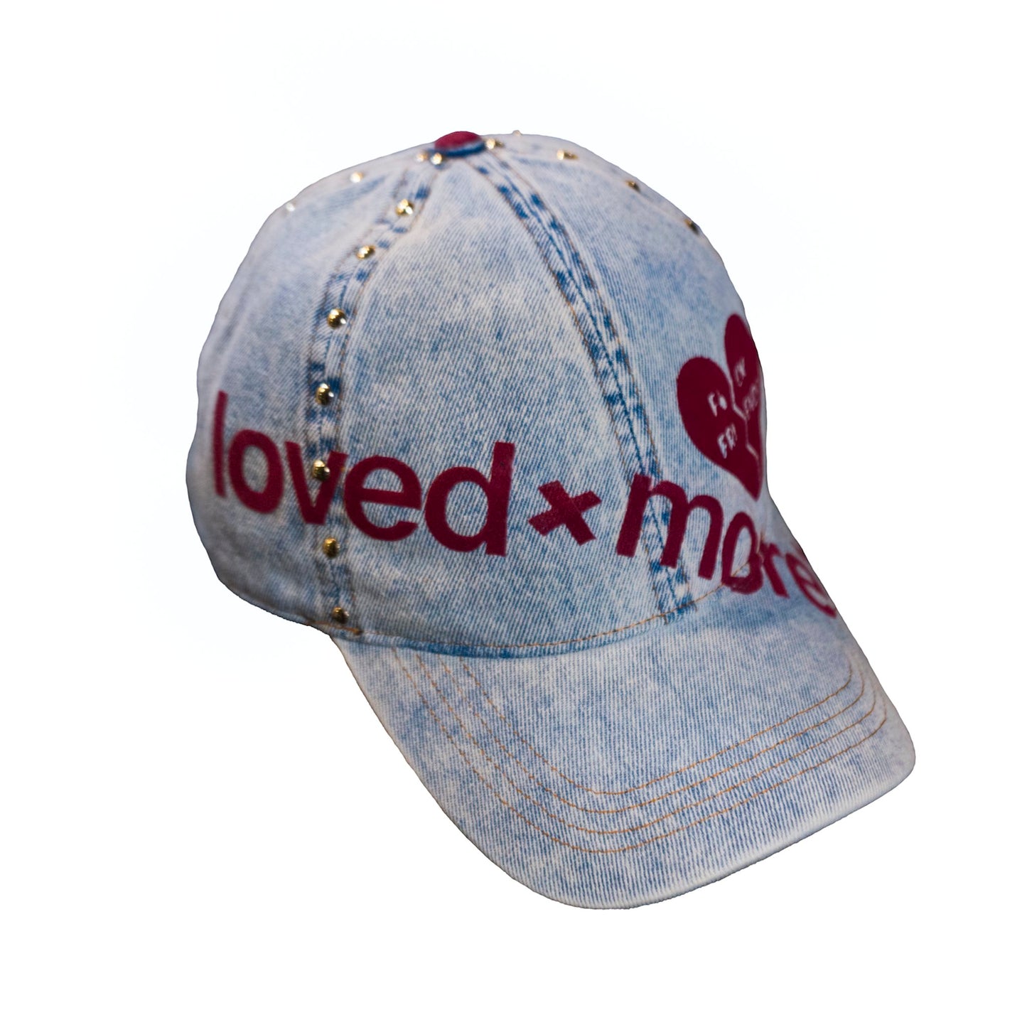 Loved By More™ Logo Denim Dad Hat