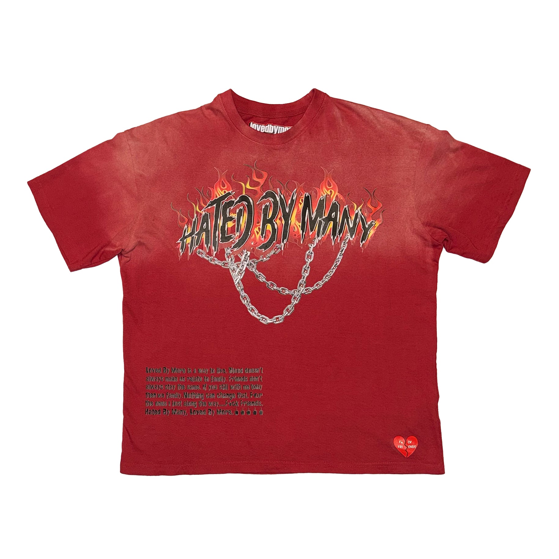 Loved By More™ Acid Wash Rhinestone T-Shirt