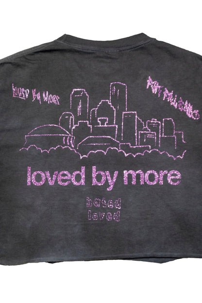 Loved By More™ Reflective Cropped T-Shirt