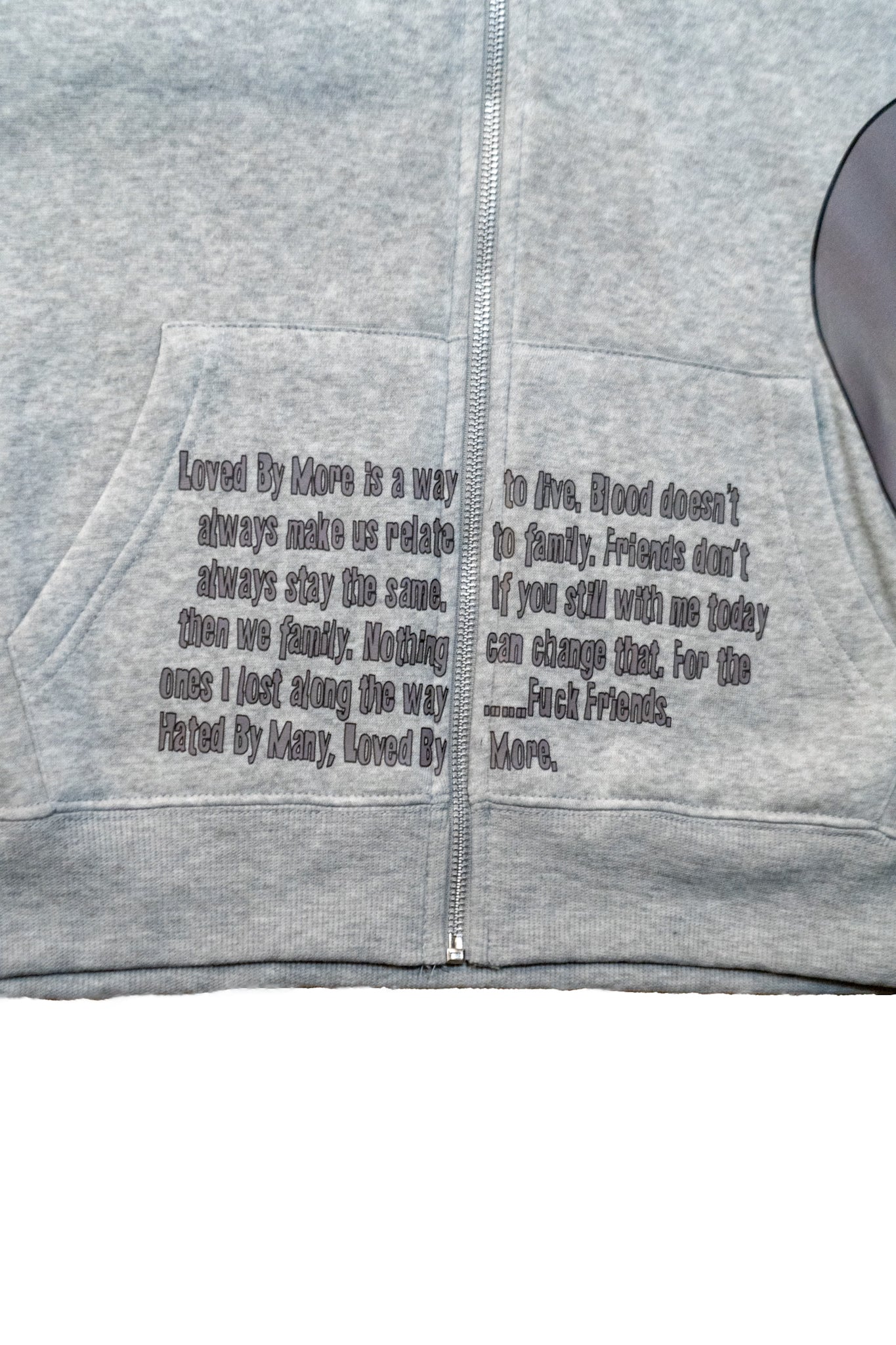 “The Motto” Heavyweight Full Zip Hoodie