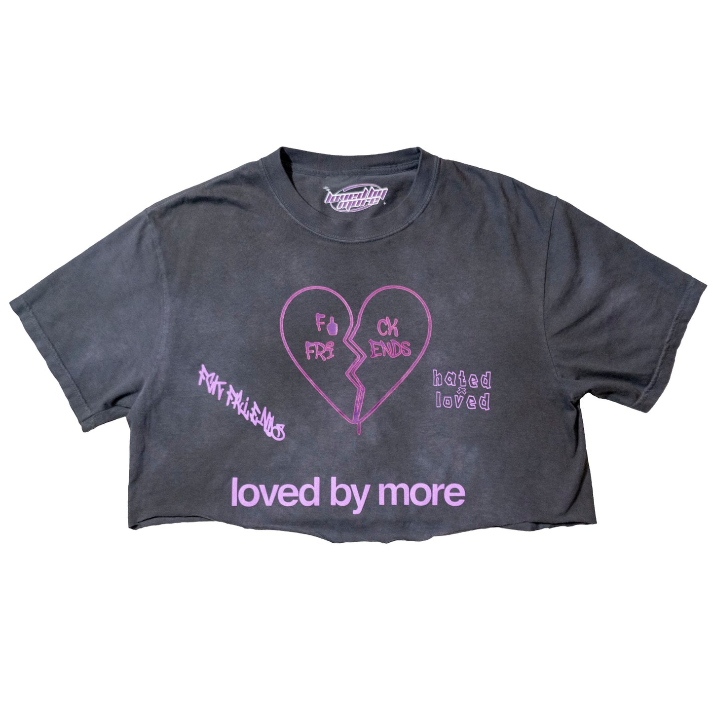 Loved By More™ Reflective Cropped T-Shirt