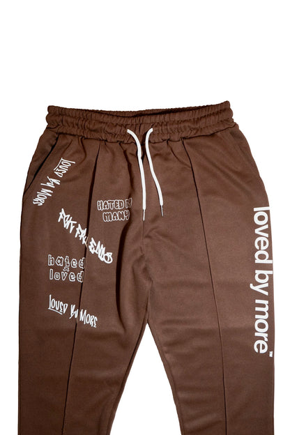 Loved By More™ Graffiti Stacked Sweatpants