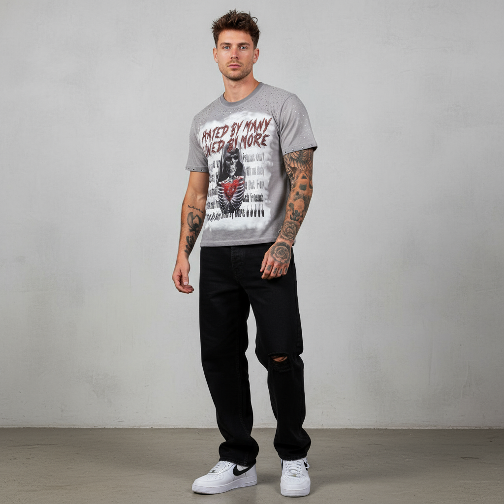 Loved By More™  Rhinestone T-Shirt