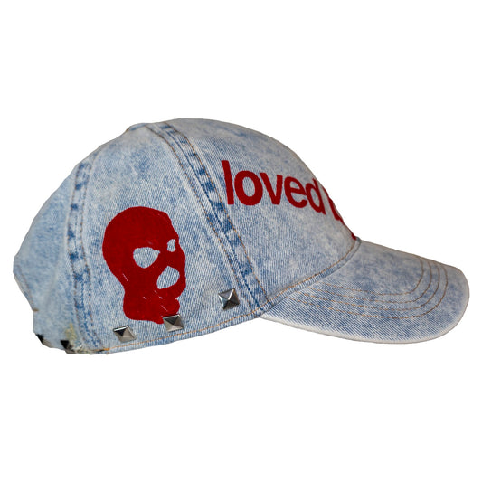 Loved By More™ Logo Denim Dad Hat