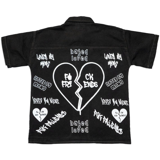 Loved By More™ Graffiti Denim Shirt