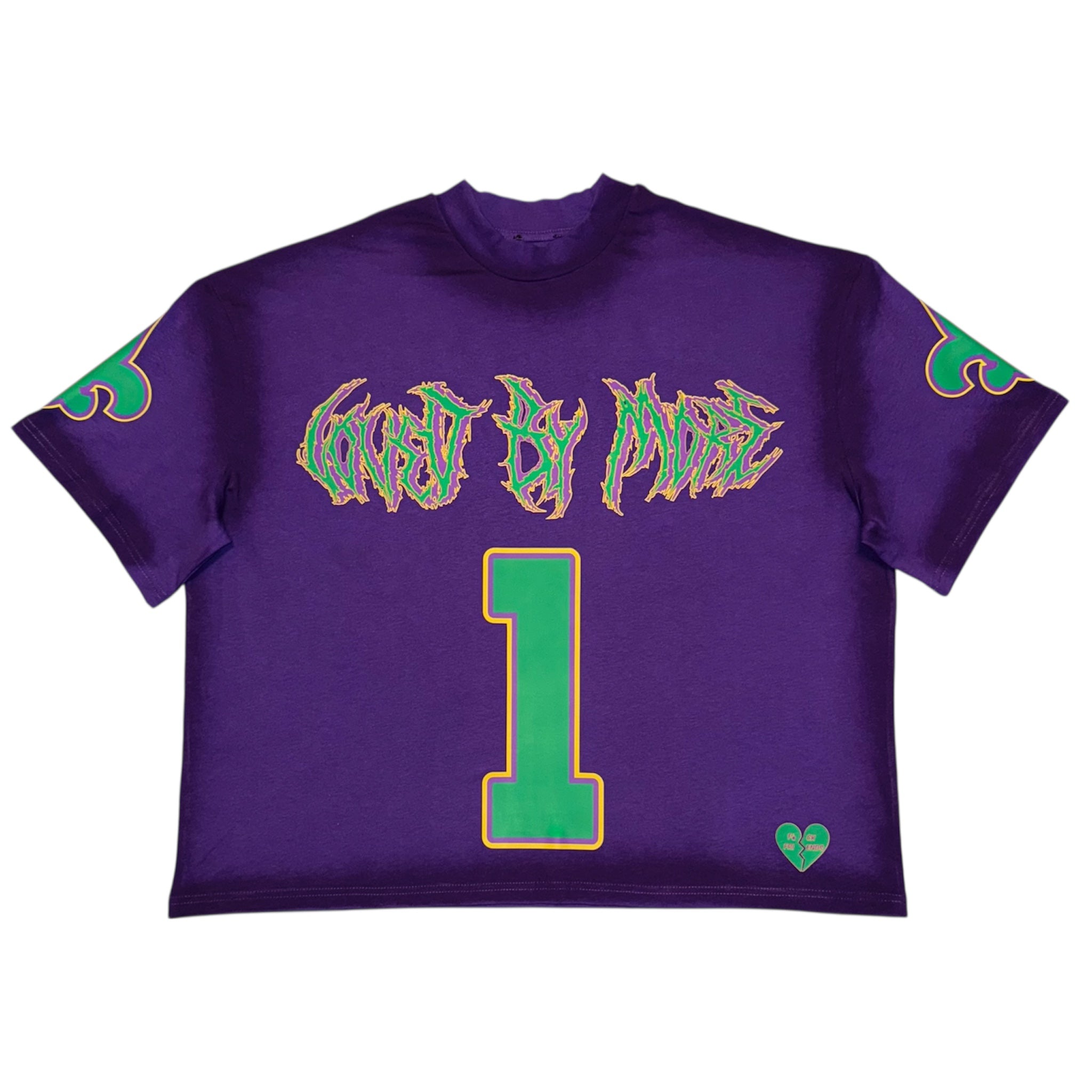 Loved By More™ Mardi Gras Washed Boxy T-Shirt