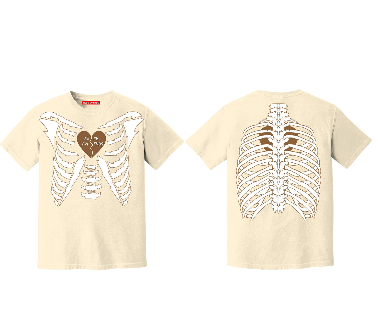 “Heart And Bones Skeleton” T-Shirt