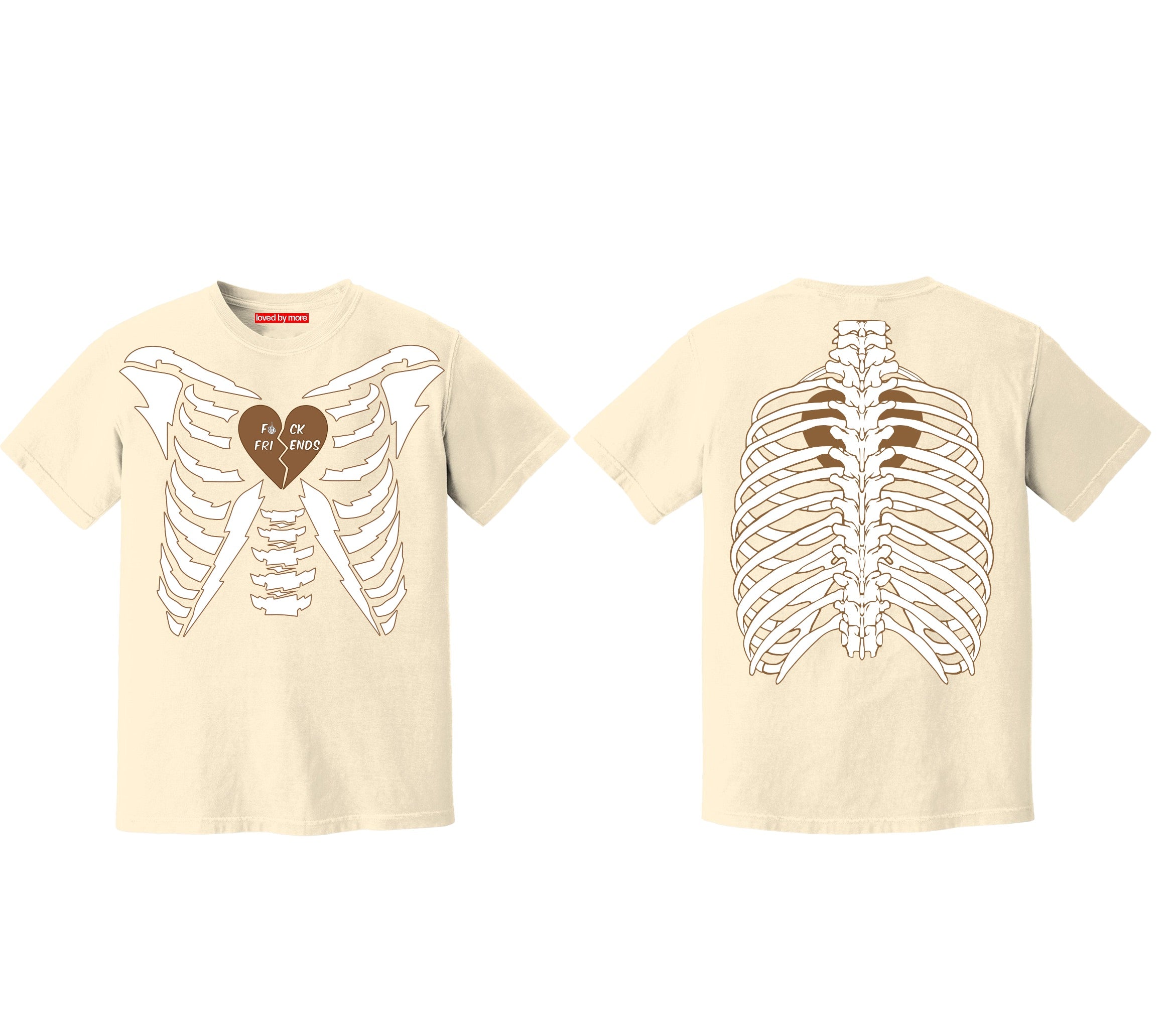 “Heart And Bones Skeleton” T-Shirt