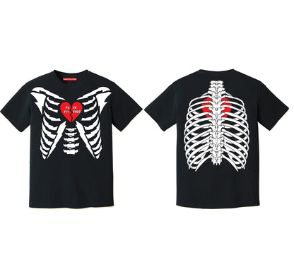 “Heart And Bones Skeleton” T-Shirt