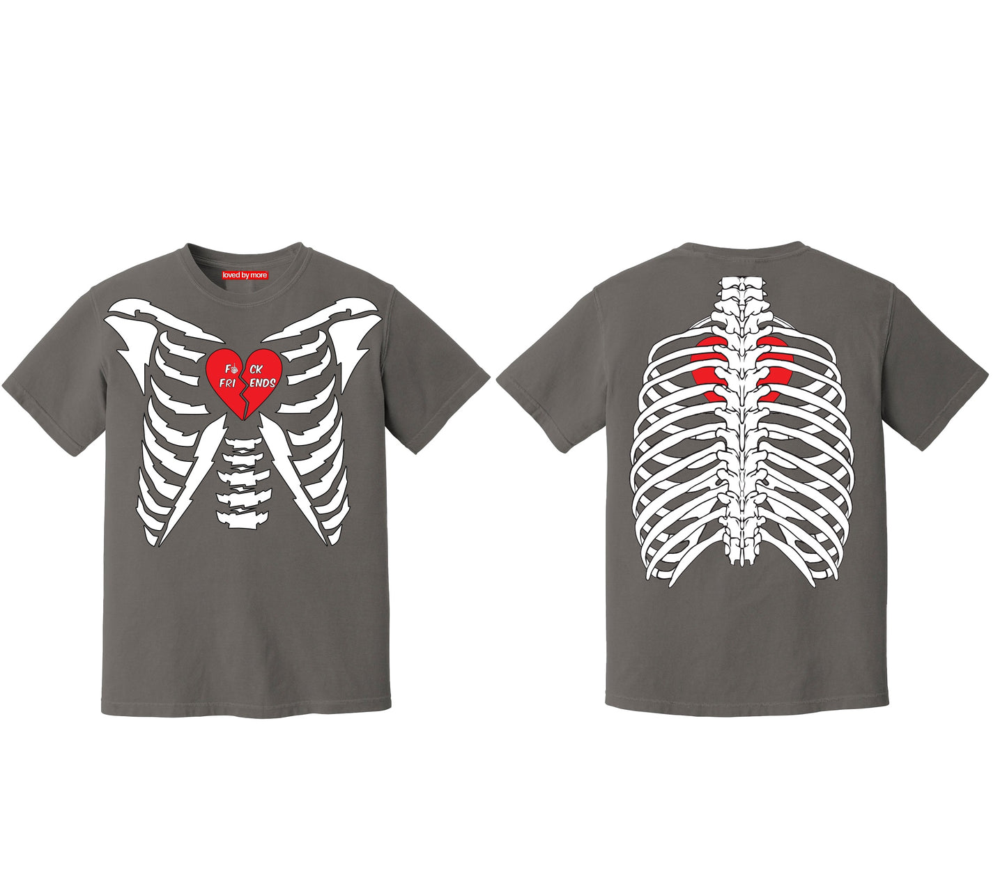 “Heart And Bones Skeleton” T-Shirt