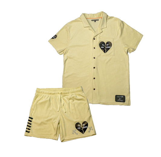 “Camo Hearts” Velour Set