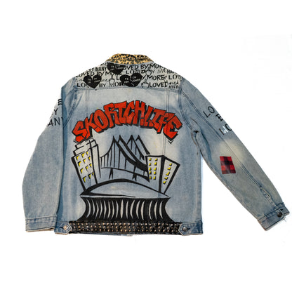 “Wildlife” Denim Jacket