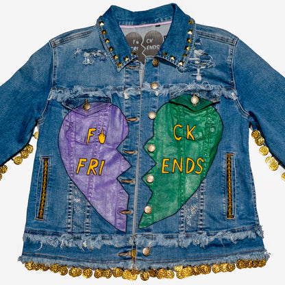 Mardi Gras Denim Jacket