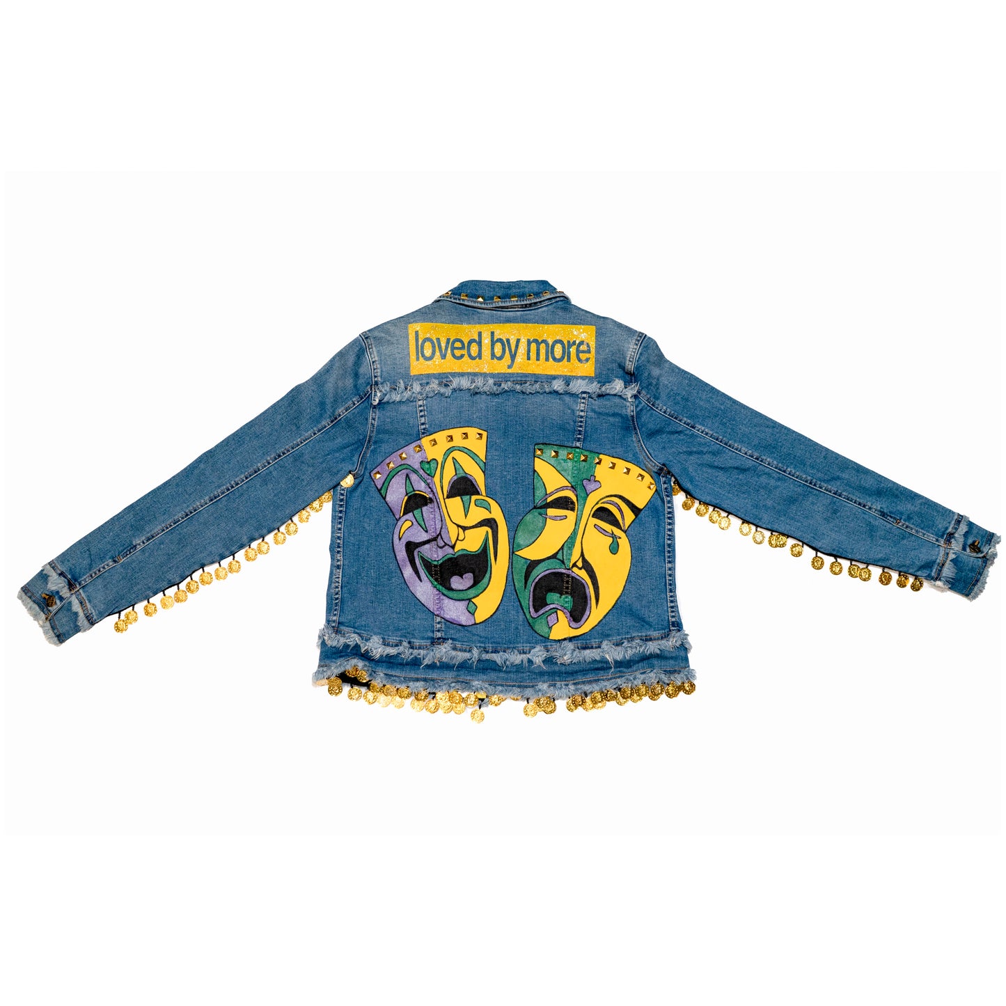 Mardi Gras Denim Jacket