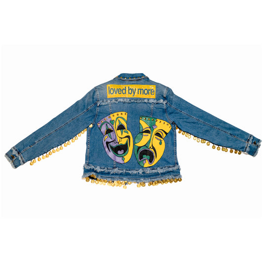 Mardi Gras Denim Jacket