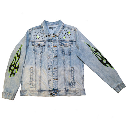 “Extraterrestrial” Denim Jacket