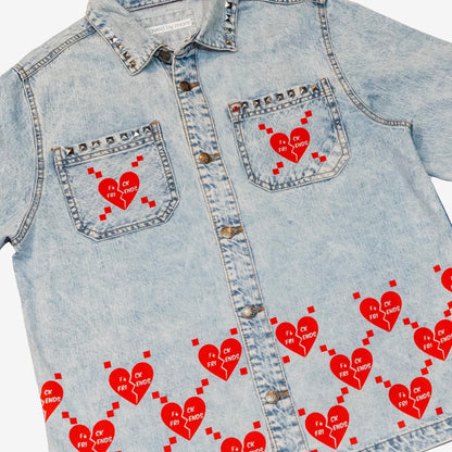 “Denim Hearts” Shirt