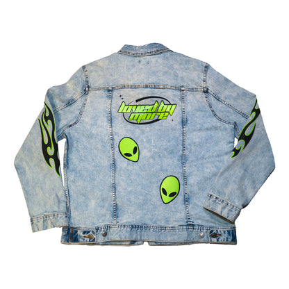 “Extraterrestrial” Denim Jacket