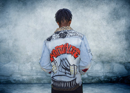 “Wildlife” Denim Jacket