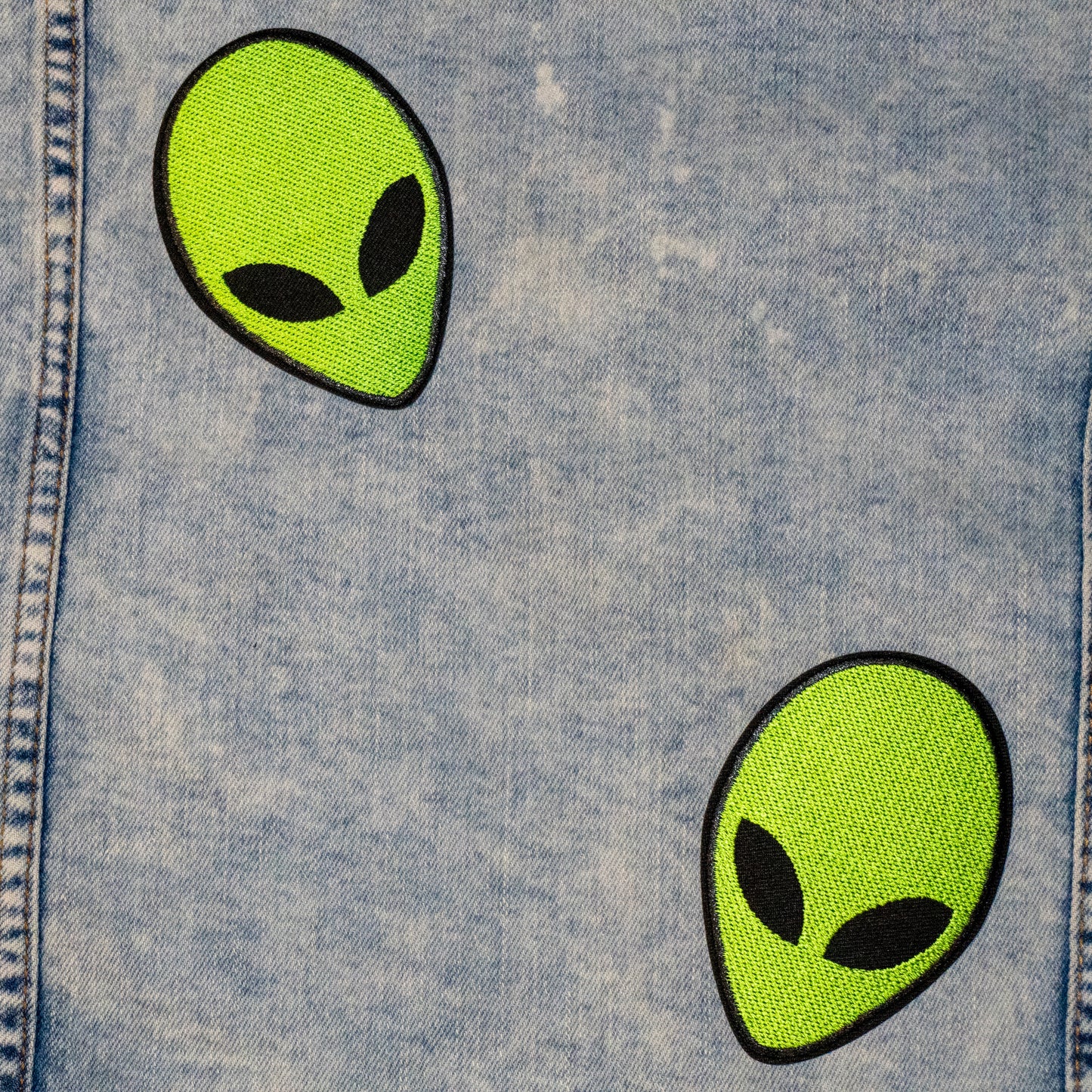 “Extraterrestrial” Denim Jacket