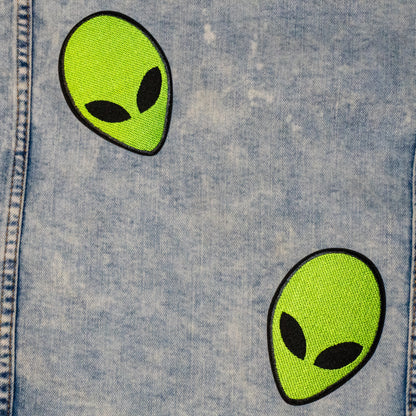 “Extraterrestrial” Denim Jacket