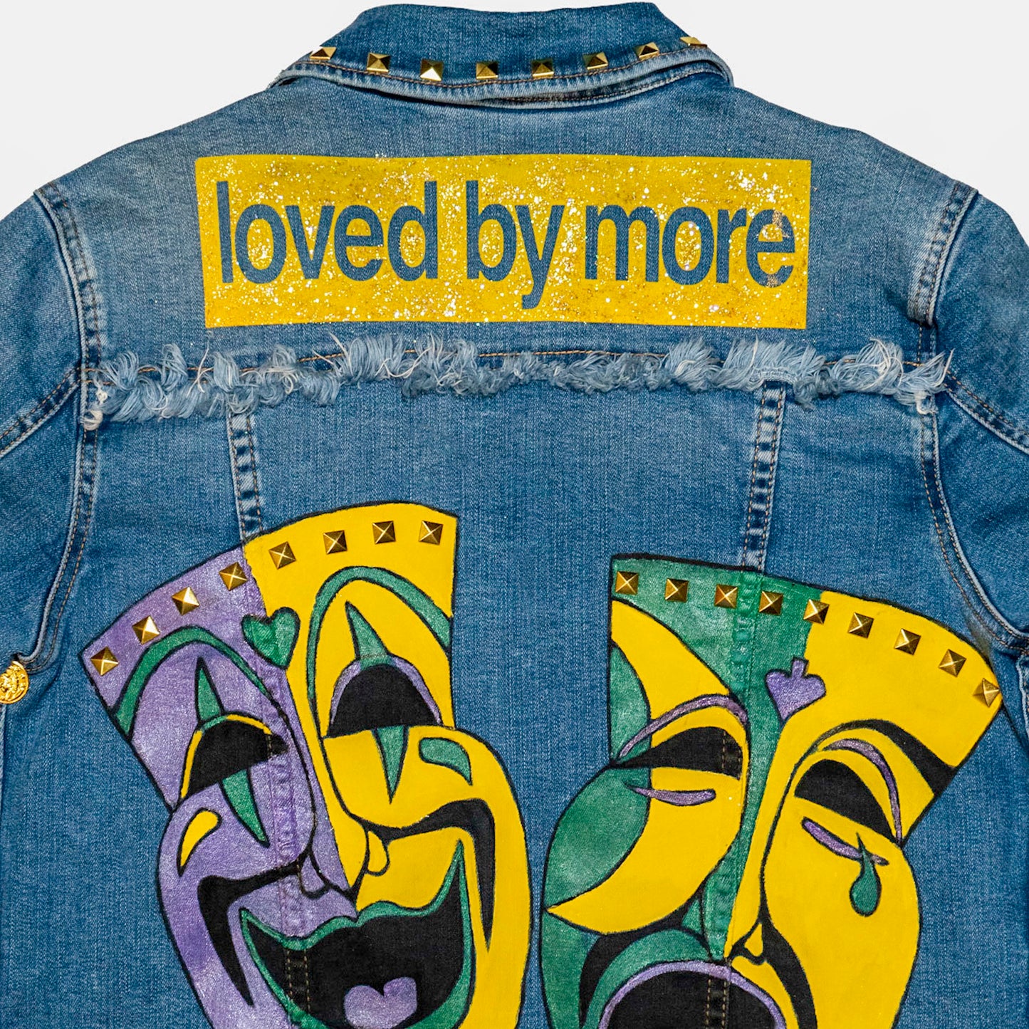 Mardi Gras Denim Jacket