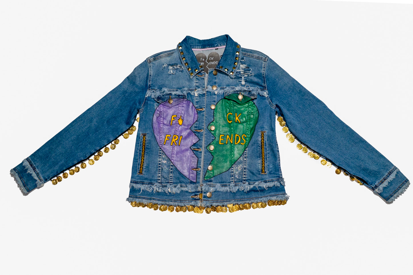 Mardi Gras Denim Jacket