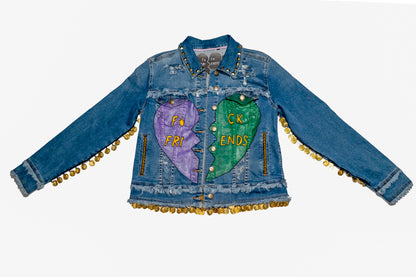 Mardi Gras Denim Jacket